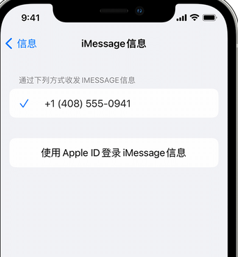 江北apple维修iPhone上无法正常发送iMessage信息 